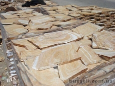 Плитняк, піщаник. Природний камінь