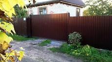 Паркан з металопрофілю