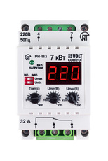 Купити реле напруги РН-113 - Захист від стрибків напруги