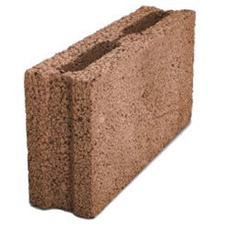 Стіновий керамзитовий блок ALFA ½ 