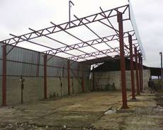 Виробництво металевих ферм для ангарів