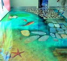 Виробництво промислових підлог, 3Д підлог, наливних підлог.