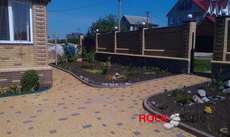 Тротуарна плитка, поребрики