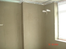 Штукатурка стін та відкосів теплоізоляційнімі сумішамі.