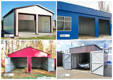 Гараж з профнастилу