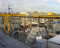 Кільця залізобетонні для колодязів каналізаційних і водних