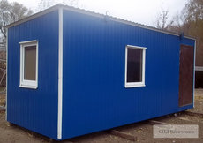 Вагончик житловий будівельний 6х2,4 м