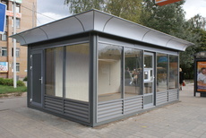 Скління кіосків, офісів та ін. Приміщень