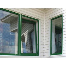 Енергозберігаючі пофарбовані і ламіновані вікна