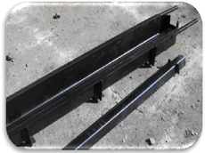 Залізні форми для стовпів під бетонну огорожу