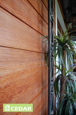 Фіброцементний сайдинг Cedar Premium, махагон