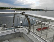 Огородження з нержавіючої сталі