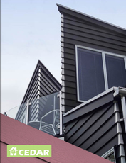 Фасадні системи, фіброцементний сайдинг Cedar