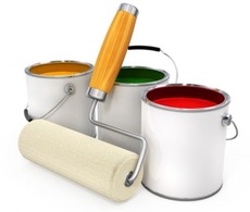 Фарбування стелі і стін