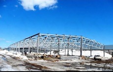 Будівництво ангарів, складів, промислових приміщень.