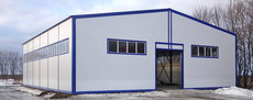 Будівництво складів, ангарів під ключ