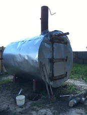 Піч для виробництва деревного вугілля