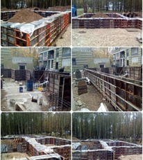 Бетонні роботи, фундамент.