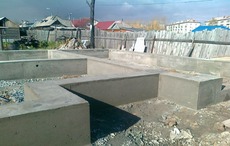 Роботи зі зведення фундаментів.