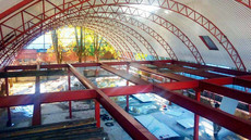 Ангар прямостінних 24х60х8 під виробництво