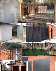 Ворота для гаража, виготовлення та встановлення