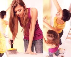 Поклейка шпалер. Ремонт квартир Київ