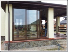 Скління тераси