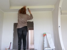 Шпаклівка стін, поклейка шпалер в Києві