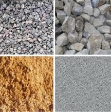 Щебінь, пісок