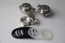 Кламп нержавіючий Ду 50 AISI 304