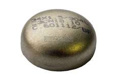 Заглушка нержавіюча під зварювання 52 * 1,5 мм AISI 304