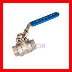 Кран нержавіючий муфтовий вн / вн Ду 15 AISI 304