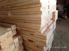 Продам брус, дошку, шалевку. L = 4 4,5 6 м