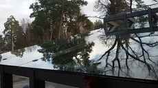 Скляні козирки від компанії Eraglass