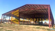 Будівництво складів під ключ. Ангари, навіси, зерносховища