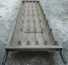 Форми для щілинних підлог
