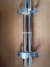 Ручки на вхідні металопластикові двері прямі кольорові