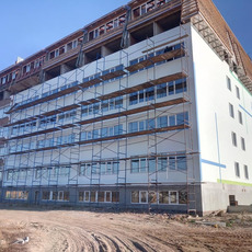 Риштування будівельні 1000 м.кв рамні для фасадних робіт.