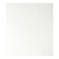 Білі 3Д самоклеючі панелі оптом дропшіппінг