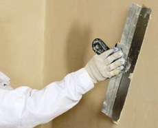 Шпаклівка стін Штукатурка