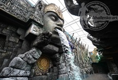 Водоспади та фонтани