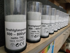 Дріб скляна для струменевої обробки