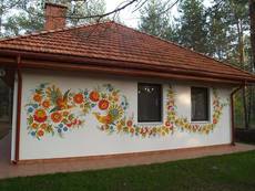 Сучасний будинок (котедж) в українському стилі