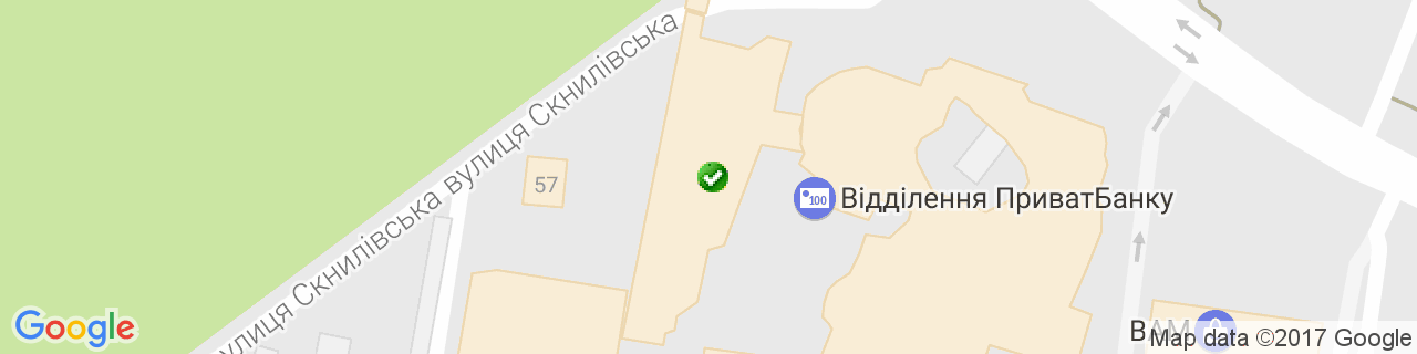 Карта об'єктів компанії Ролло Львів