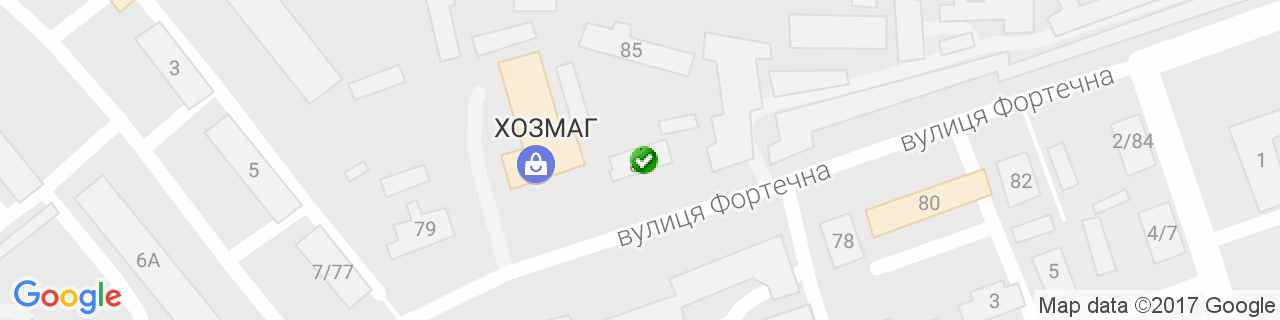 Карта об'єктів компанії Zamazka Карта об'єктів компанії Zamazka