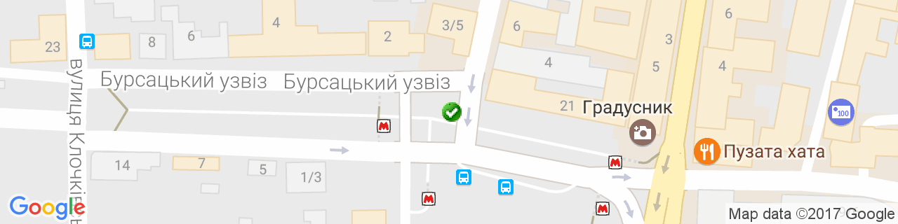 Карта об'єктів компанії Бассейн-Люкс