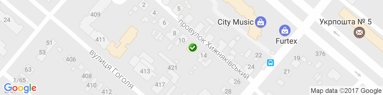 Карта об'єктів компанії Все для покрівлі Карта об'єктів компанії Все для покрівлі