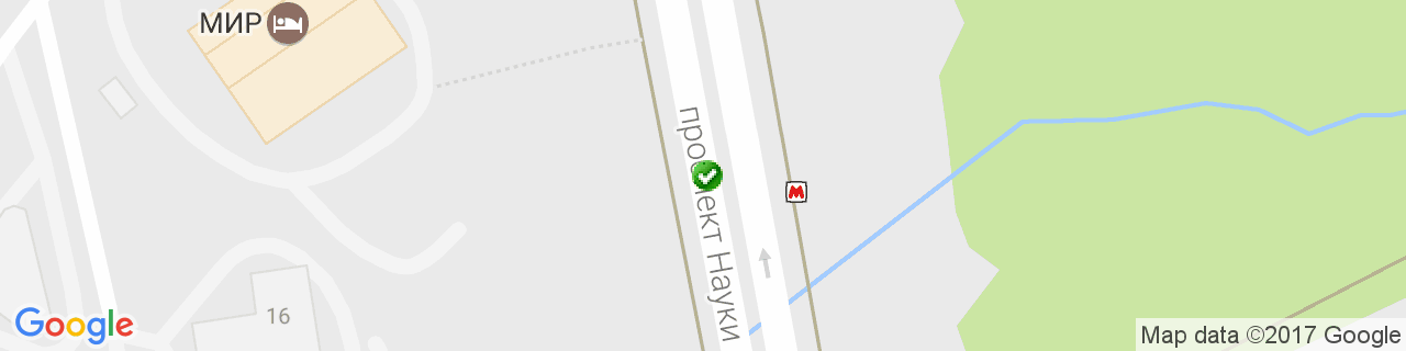 Карта об'єктів компанії Диаз