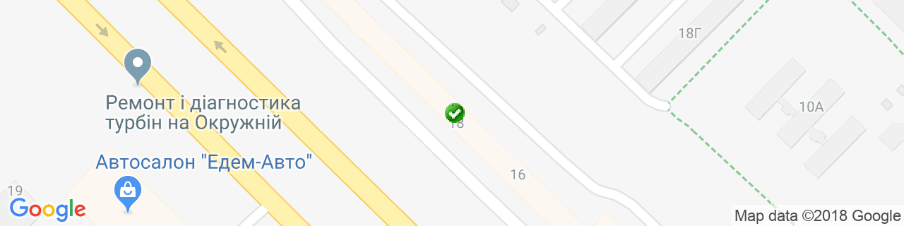 Карта об'єктів компанії Донец Карта об'єктів компанії Донец