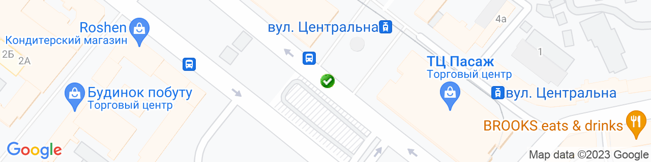 Карта об'єктів компанії Плитка Карта об'єктів компанії Плитка
